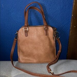 Sasha & Sofi Tan Leather Handbag